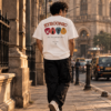 Drop-shoulder EYE-conic TEEE-shirt