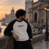 35e9a0b6-acc7-4c90-bd5a-1f588b39f4a1 BLUTEEE_essentials Sweatshirt black X off white