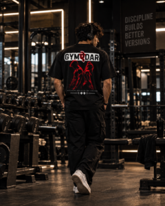 Drop-shoulder GYM-e-DAAR TEEE-shirt