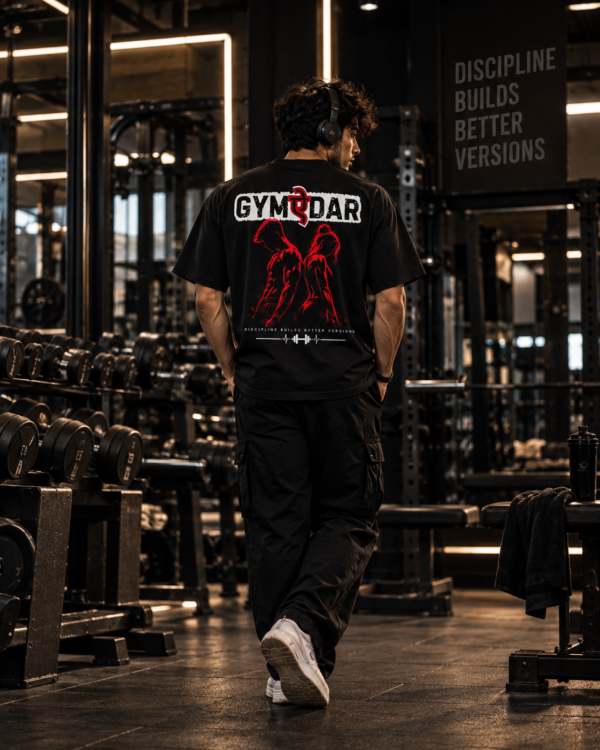 Drop-shoulder GYM-e-DAAR TEEE-shirt