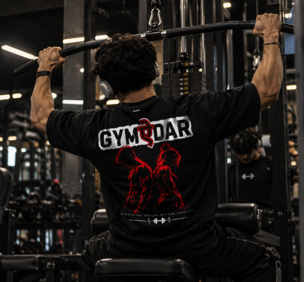Drop-shoulder GYM-e-DAAR TEEE-shirt