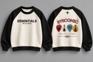 Eye-Conic Graphic Reglan Sweatshirt