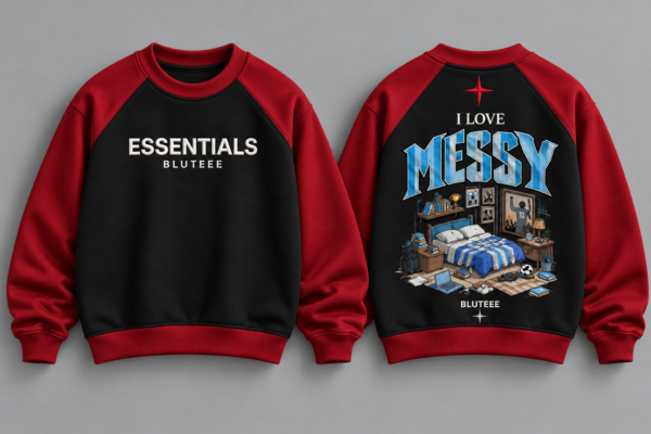 Messy Graphic Reglan Sweatshirt