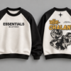 Non-Chalant Graphic Reglan Sweatshirt